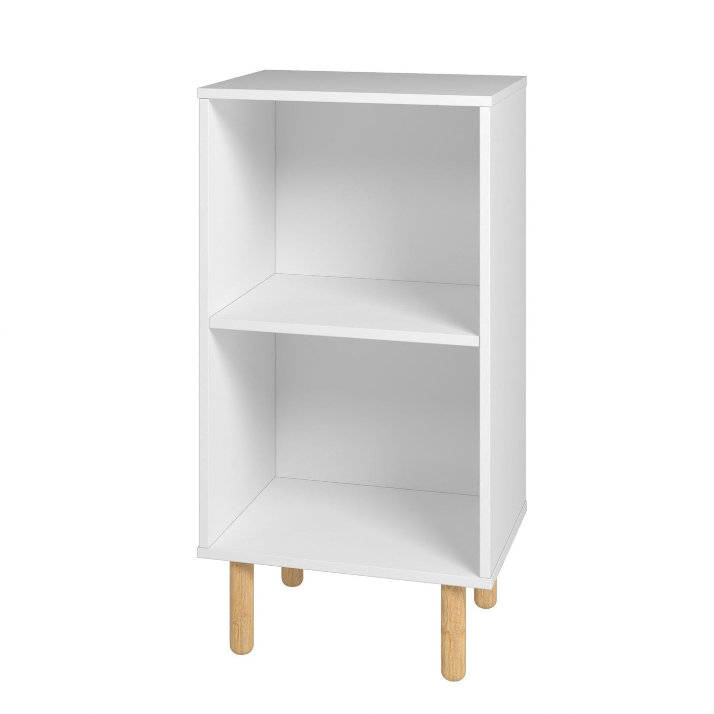 Iko Two Cubbie Open Shelving Unit - White