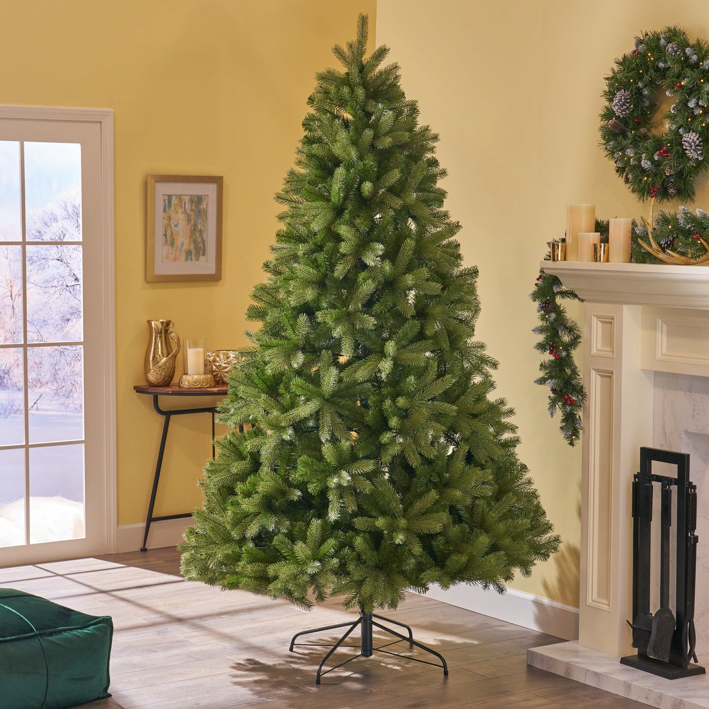 7 PE Mixed Spruce Tree With (38%Pe), 1557 Tips - Green