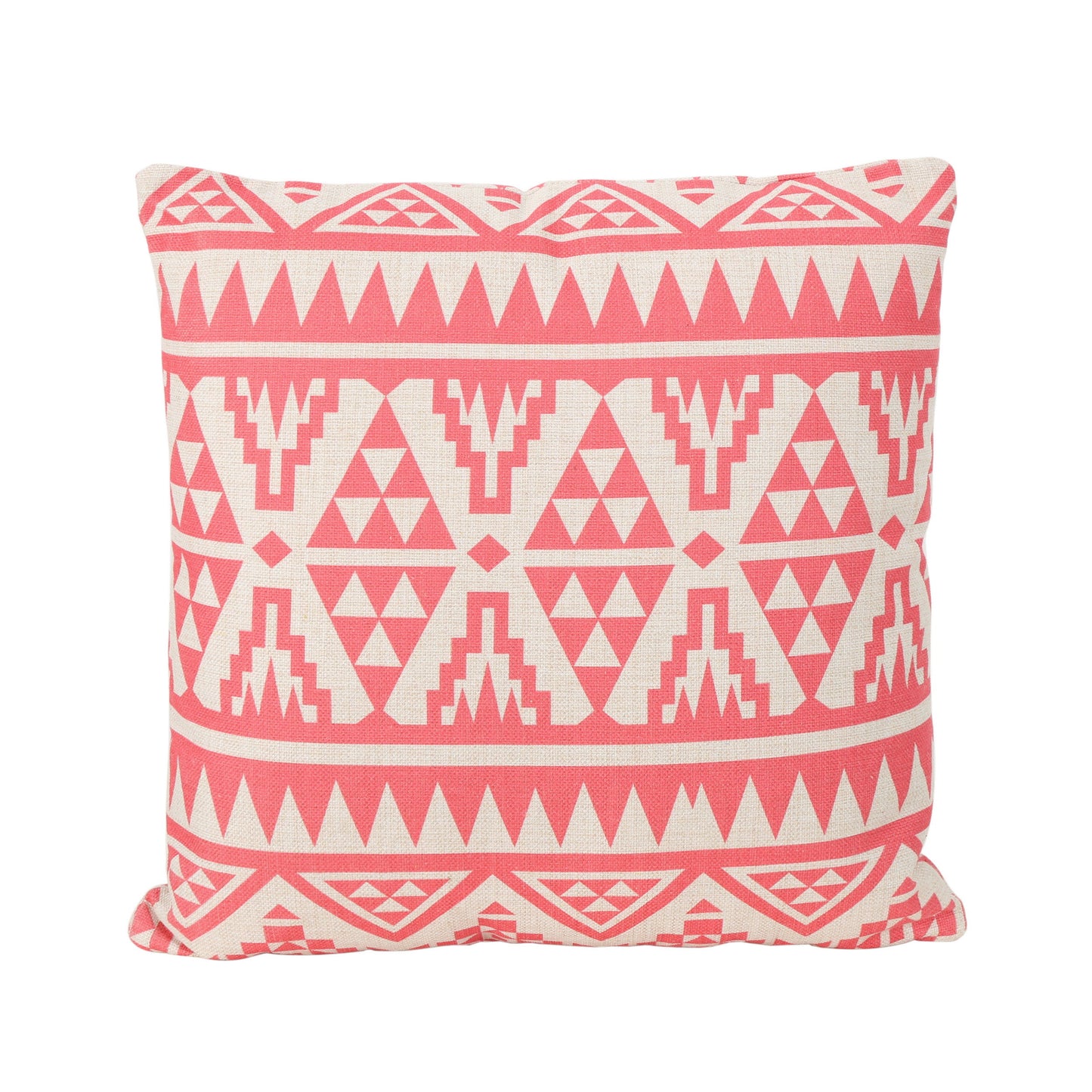 Caroline 18 X 18 Square Pillow - Pink