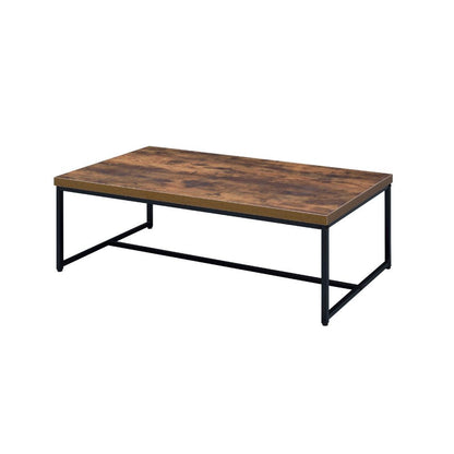 Bob - Coffee Table - Weathered Oak & Black