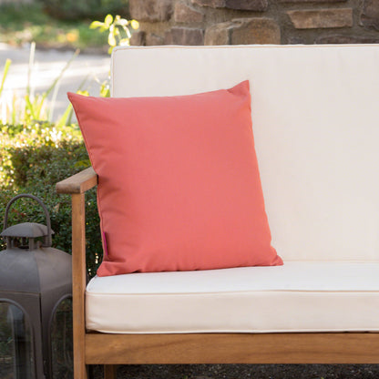 Coronado Square Pillow - Coral