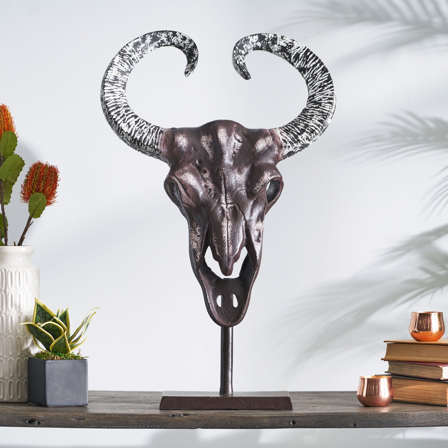 Taurus On Stand - Bronze