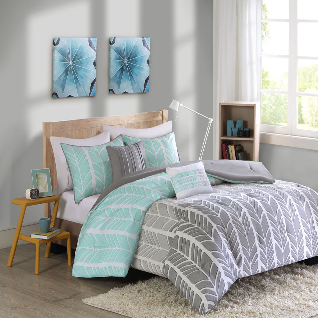 Comforter Set - Aqua