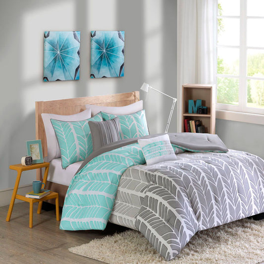 Comforter Set - Aqua