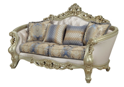 Floral Loveseat Pillows - Gold / Toss