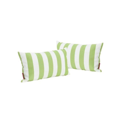 Coronado - Stripe Rectangular Pillow - Green