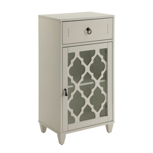 Ceara - Accent Table - White - 33"