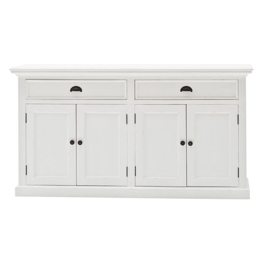 Modern Farmhouse Buffet Server - White