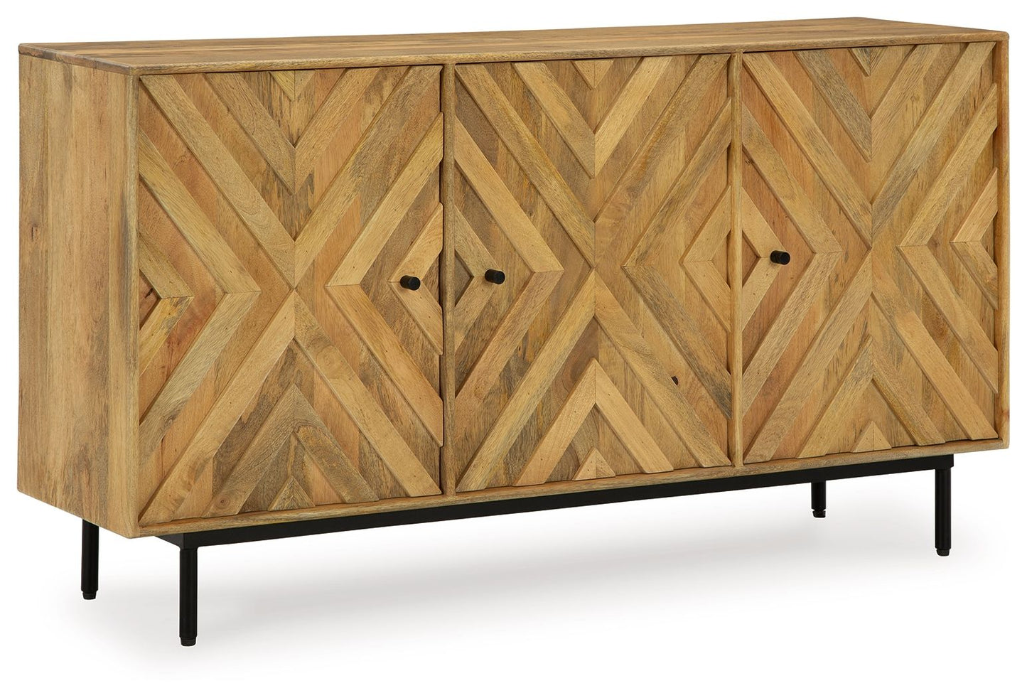 Cadewick - Natural - Accent Cabinet