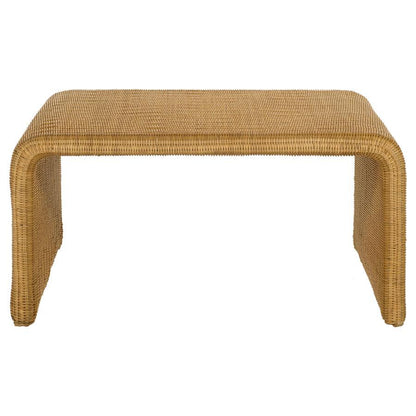 Juanita - Square Woven Rattan Coffee Table - Natural