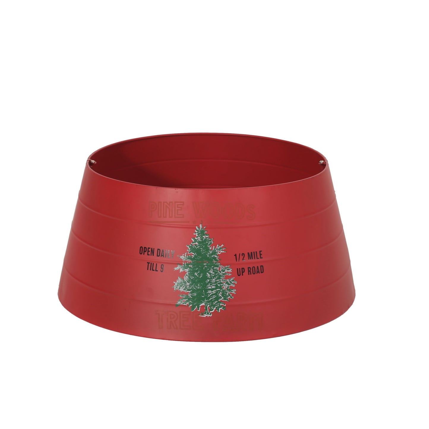 Christmas Tree Collar - Red