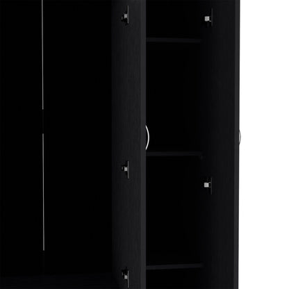 Two Drawer Dresser Combo - Black