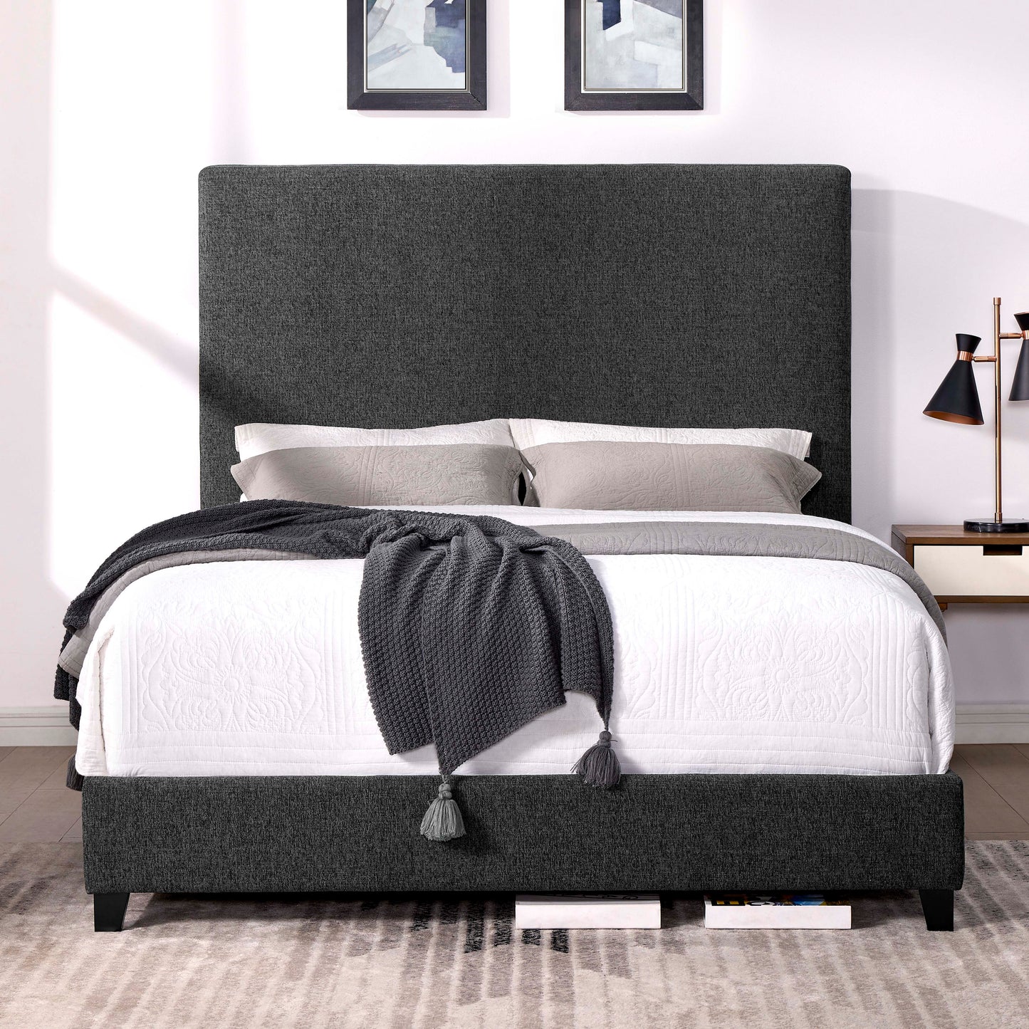 Upholstered Platform Bed