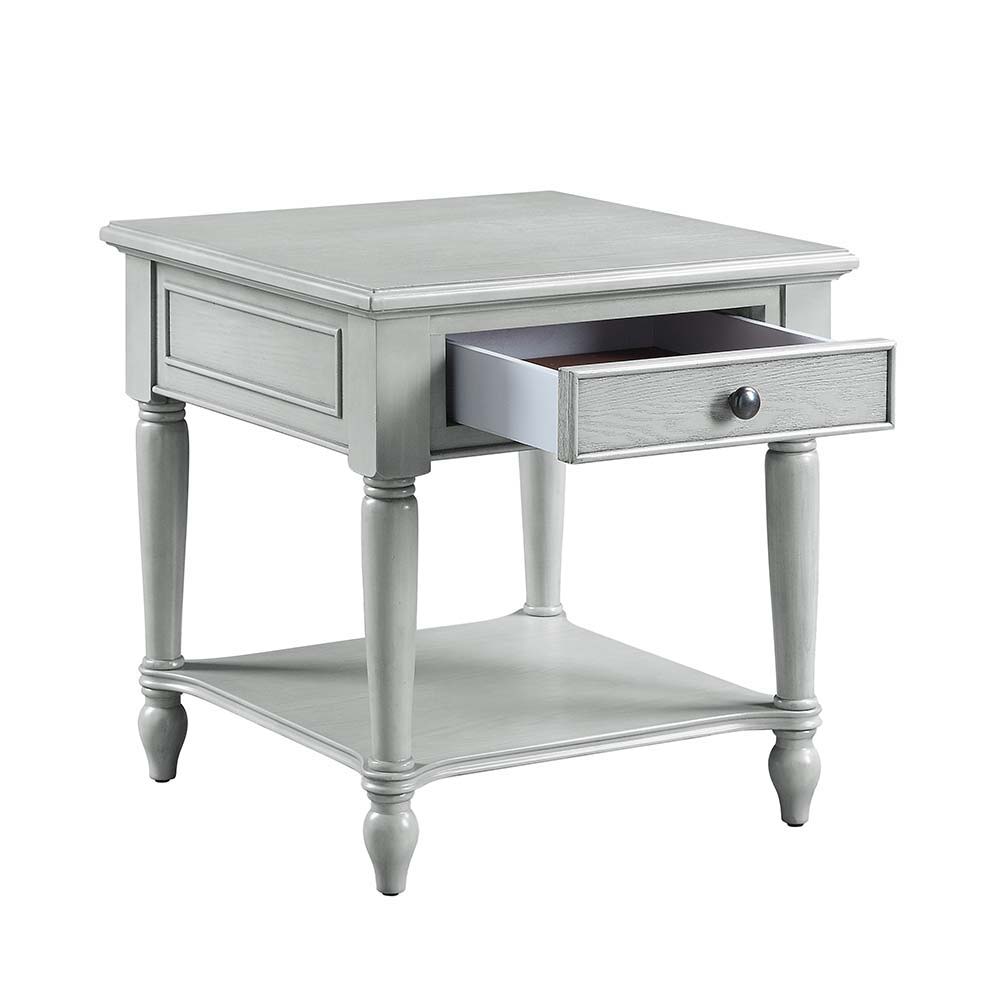 Ramiro - End Table - Rustic Gray Finish