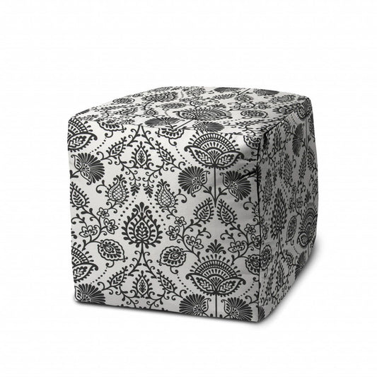 Cube Indoor / Outdoor, Pouf Cover - Gray