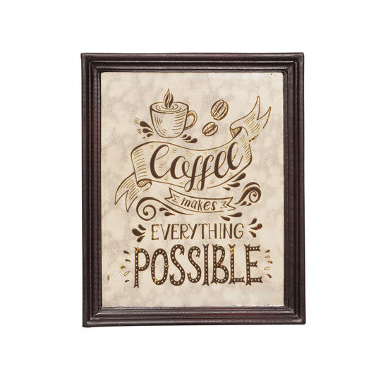 Coffee Transfer Wall Decor (Posisible)