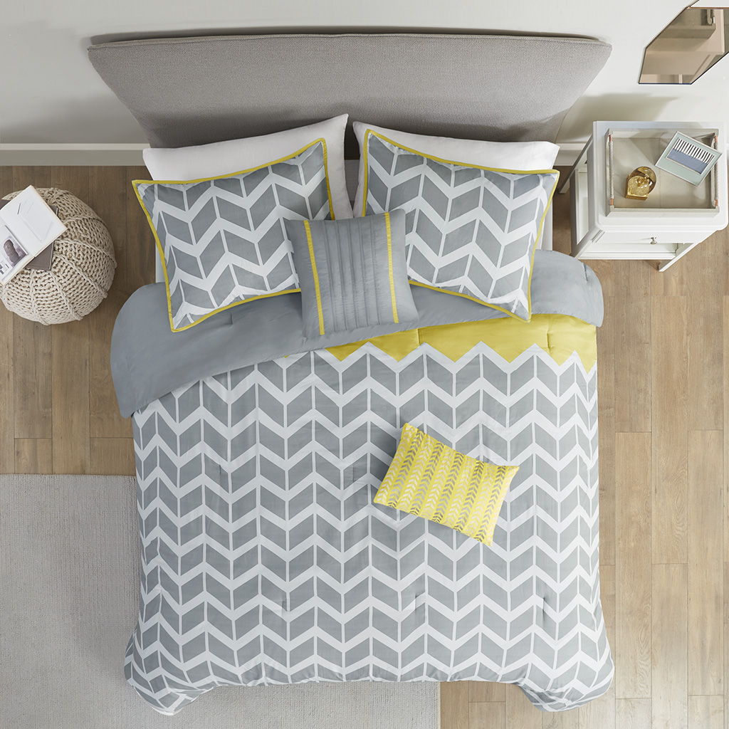 Nadia Comforter Set - Yellow