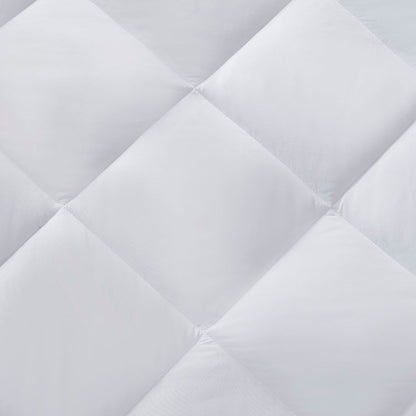 Energy Recovery Waterproof Mattress Pad - White