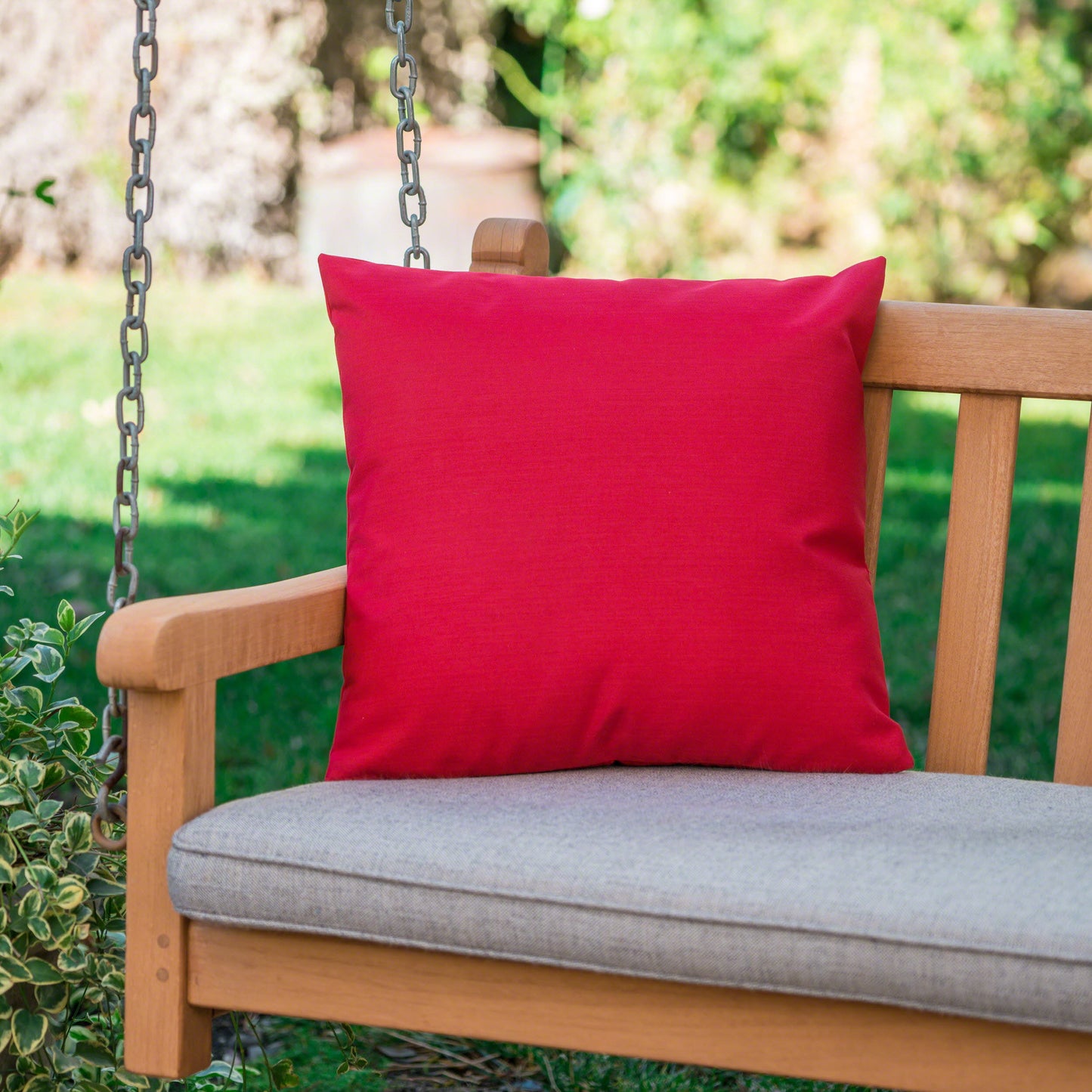 Coronado Square Pillow - Red