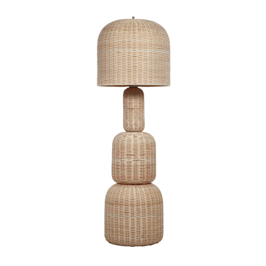 Kootu - Rattan Floor Lamp - Natural