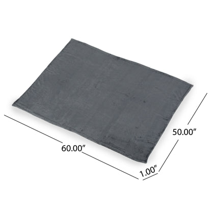 Nh-Inmax - Throw - Dark Gray - Fabric