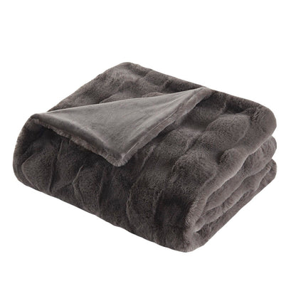 Faux Fur Throw