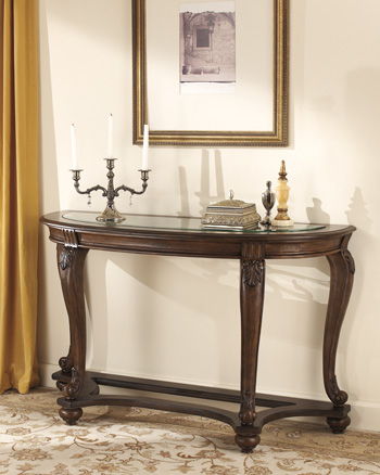 Norcastle - Dark Brown - Sofa Table