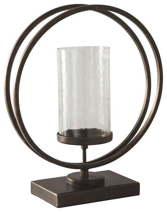 Jalal - Antique Gold Finish - Candle Holder