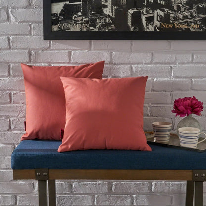 Coronado - Square Pillow - Coral