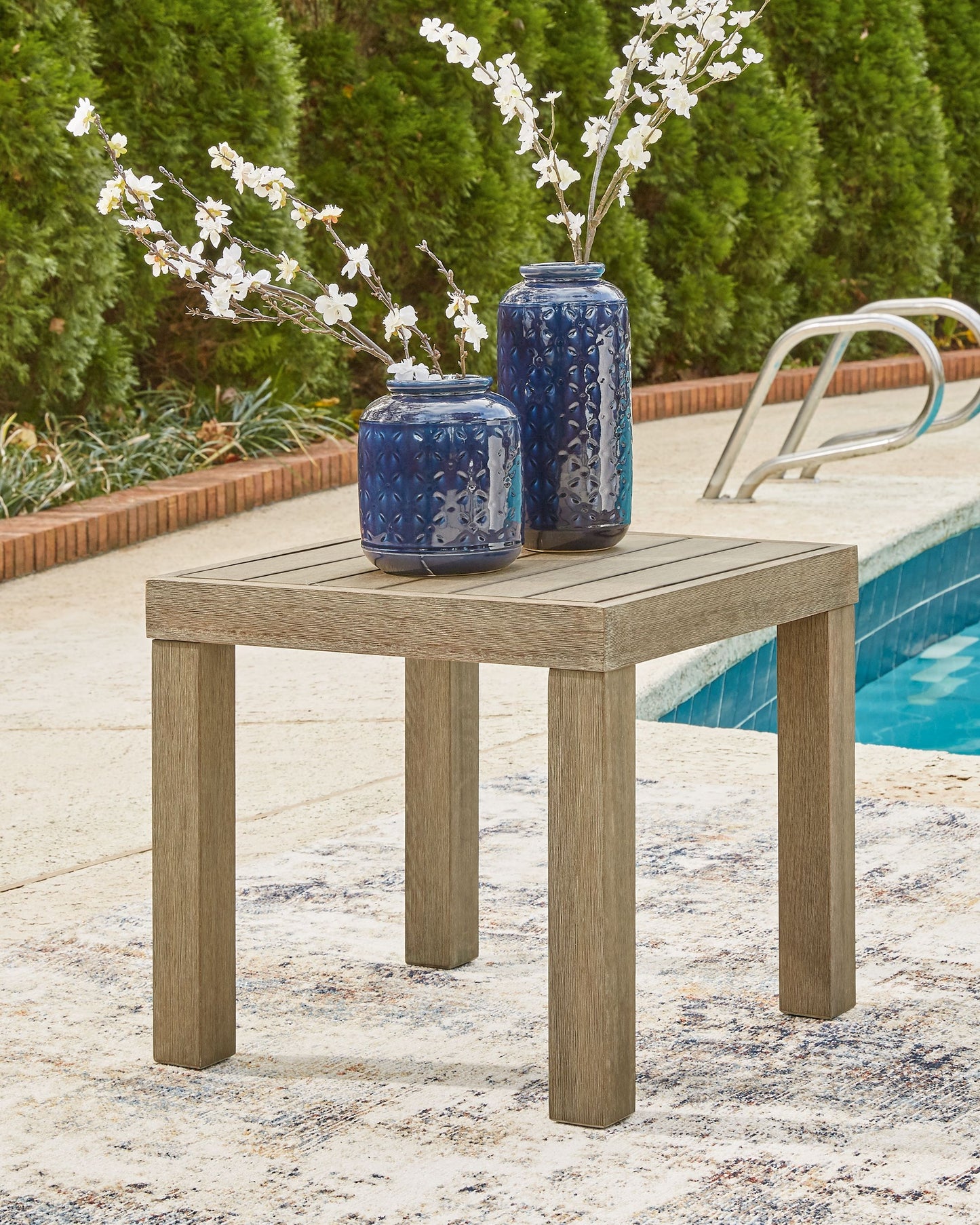 Silo Point - Brown - Square End Table