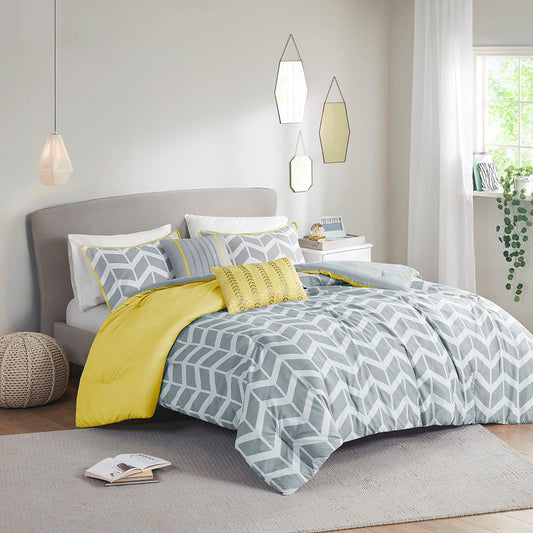 Nadia Comforter Set - Yellow