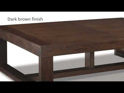 Watson - Dark Brown - Rectangular Cocktail Table