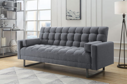 ACME Limosa Adjustable Sofa, Gray Fabric 58260