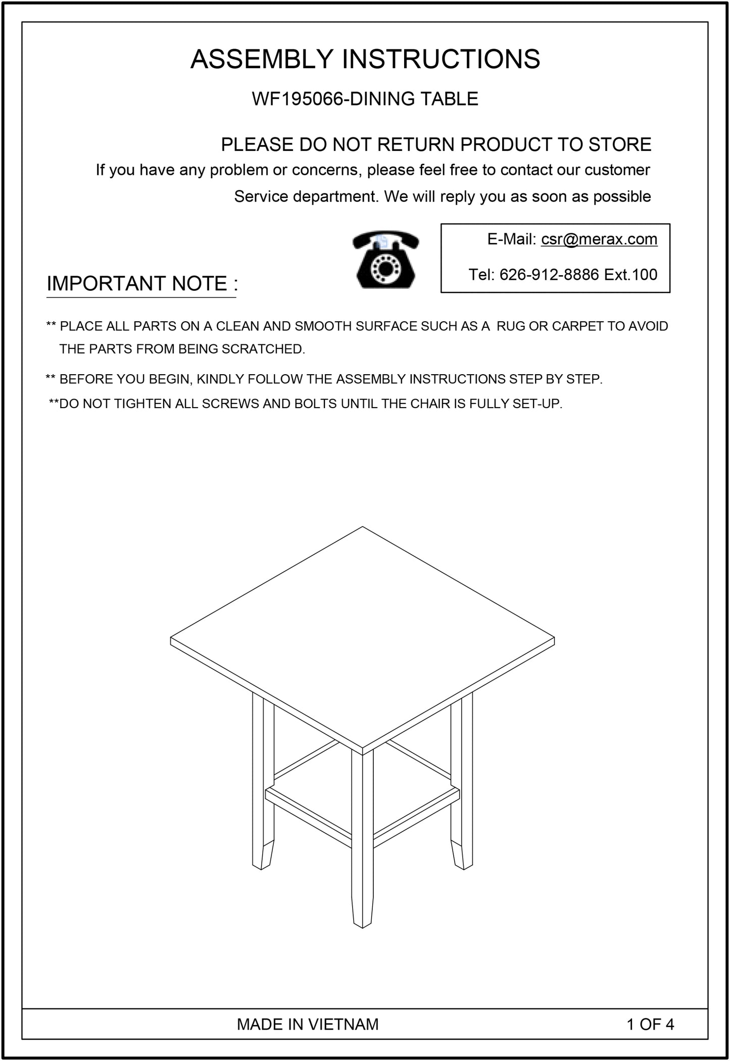 TOPMAX 5 Piece Dining Set with Matching Chairs and Bottom Shelf for Dining Room, Black Chair+Black Table