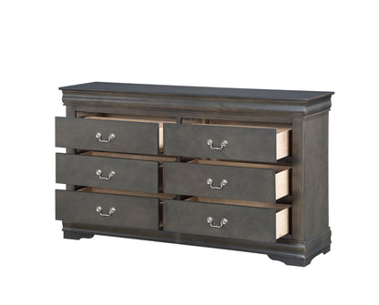 ACME Louis Philippe Dresser in Dark Gray 26795