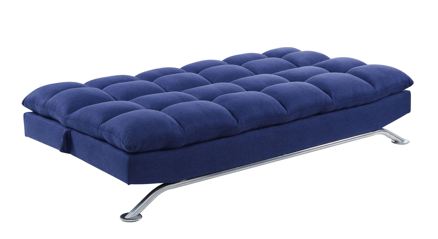 ACME Petokea Adjustable Sofa, Blue Fabric 58255