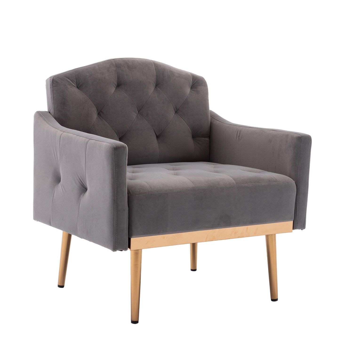 COOLMORE Accent  Chair  ,leisure single sofa  with Rose Golden  feet