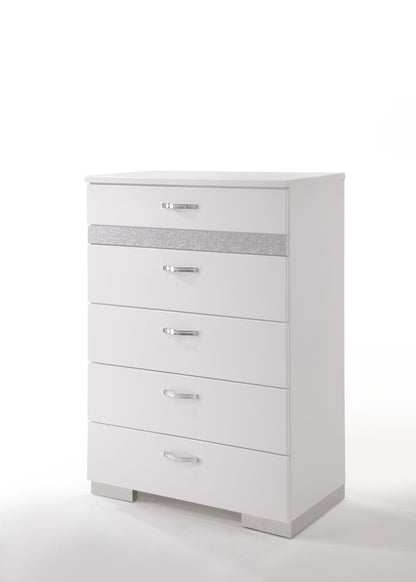 ACME Naima II Chest in White High Gloss 26776