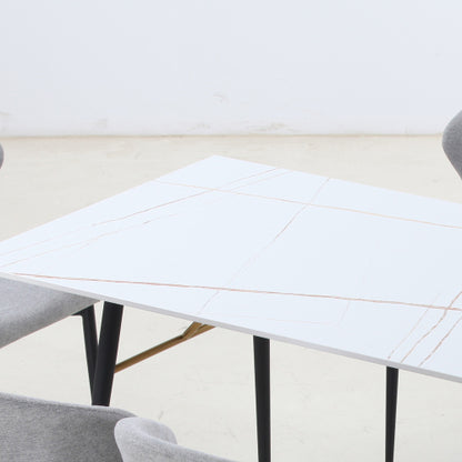 Dining Table SINTERED STONE Desk Top White 70.86''