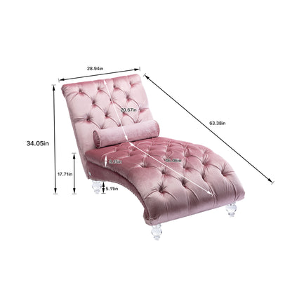 COOMORE   Leisure concubine sofa  with  acrylic  feet