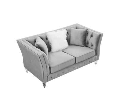 L8085B Two-seat sofa gray