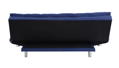 ACME Petokea Adjustable Sofa, Blue Fabric 58255