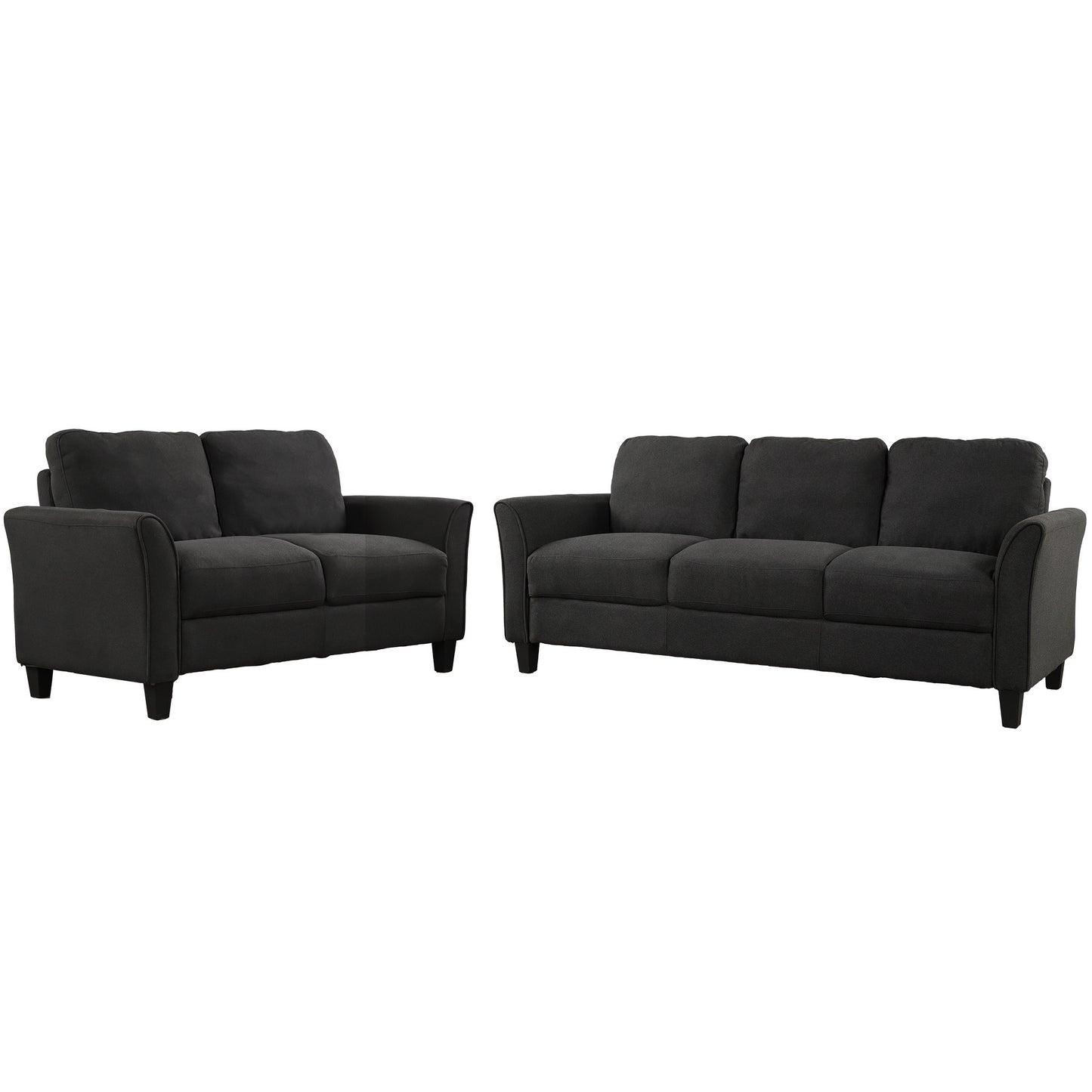 U_STYLE Polyester-blend 3 Pieces Sofa Set