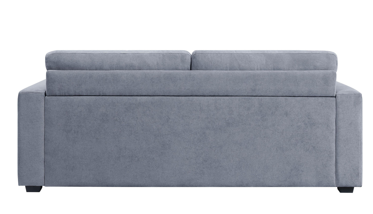 ACME Rogyne Storage Sofa, Gray Linen 51895