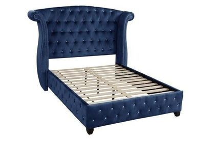 Sophia Queen bed Blue