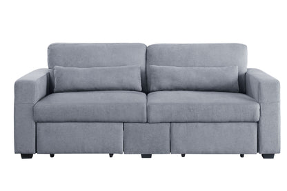 ACME Rogyne Storage Sofa, Gray Linen 51895