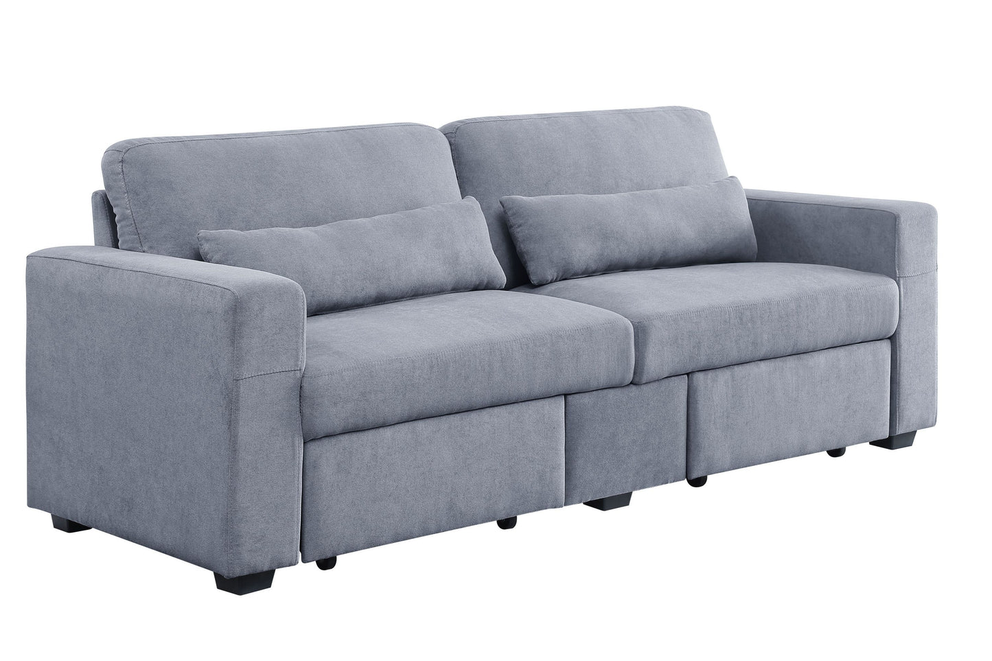 ACME Rogyne Storage Sofa, Gray Linen 51895