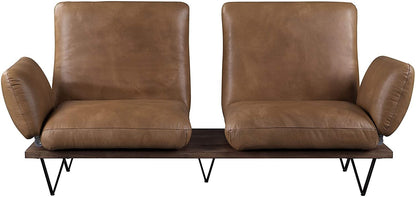 ACME Narech Sofa, Nutmeg Top Grain Leather 55065