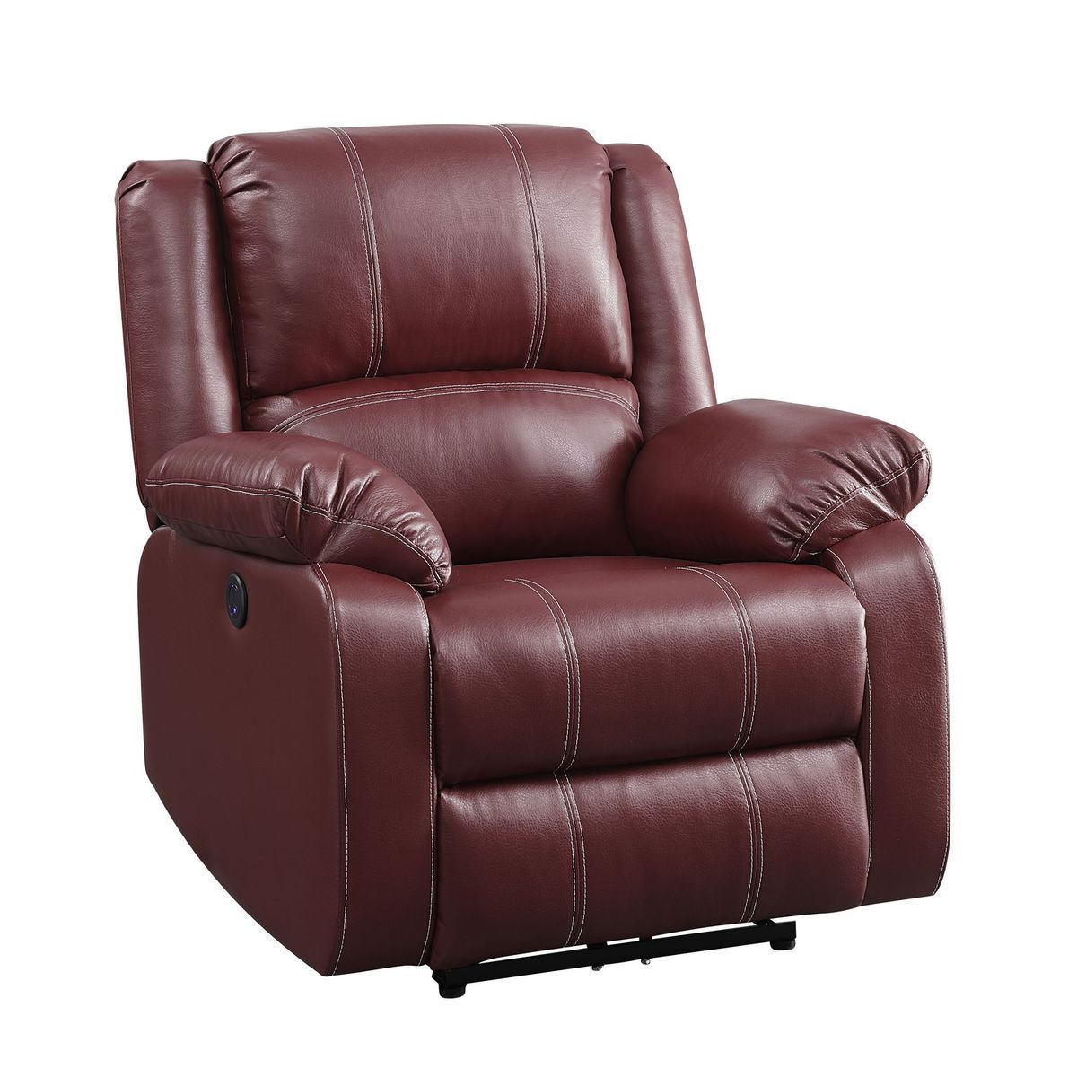 ACME Zuriel Power Recliner, Red PU 52153