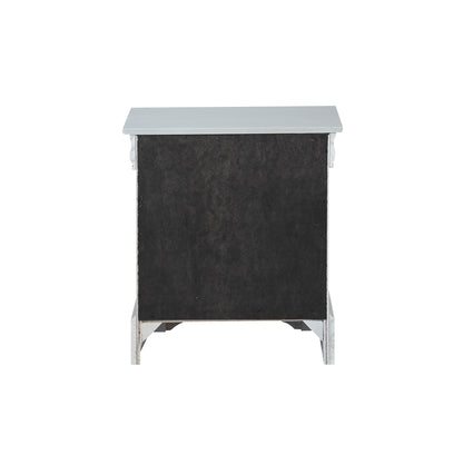 ACME Louis Philippe III Nightstand in Platinum 26703